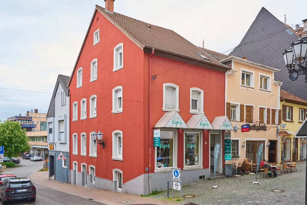 Die Außenansicht von KaJu´s Genusswelt in der Altstadt (neben dem Marktgässje)