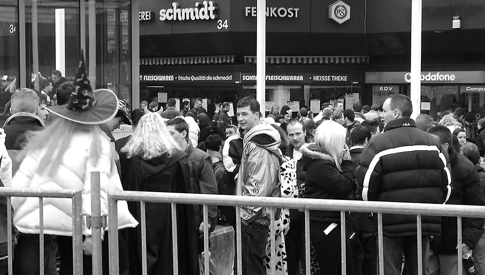 An manchen Stellen gab es kein Durchkommen mehr (2006)